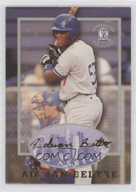 1997-98 Score Board Autographed Collection - [Base] - Strongbox #49 - Adrian Beltre