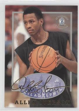 1997-98 Score Board Autographed Collection - [Base] - Strongbox #5 - Allen Iverson