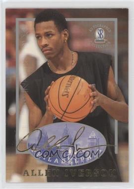 1997-98 Score Board Autographed Collection - [Base] - Strongbox #5 - Allen Iverson