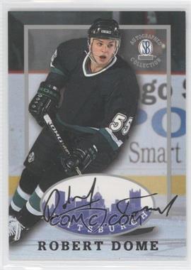 1997-98 Score Board Autographed Collection - [Base] #27 - Robert Dome