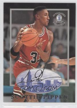 1997-98 Score Board Autographed Collection - [Base] #7 - Scottie Pippen