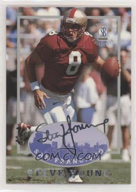1997-98 Score Board Autographed Collection - [Base] #8 - Steve Young