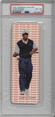 1997 Awesome Athletes Bookmarks - [Base] #_TIWO - Tiger Woods [PSA 8 NM‑MT]