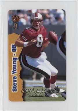 1997 Score Board Talkn' Sports - $1 Phone Cards #3 - Steve Young