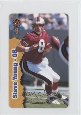 1997 Score Board Talkn' Sports - $1 Phone Cards #3 - Steve Young