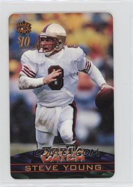 1997 Score Board Talkn' Sports - $10 Phone Cards #4 - Steve Young /3960