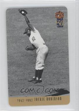 1997 Score Board Talkn' Sports - Jackie Robinson $50 Phone Cards #2 - Jackie Robinson /499