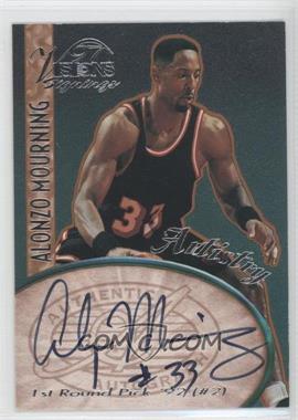 1997 Score Board Visions Signings - Artistry - Autographs #_ALMO - Alonzo Mourning