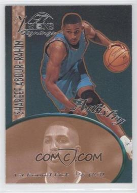 1997 Score Board Visions Signings - Artistry #A-4 - Shareef Abdur-Rahim
