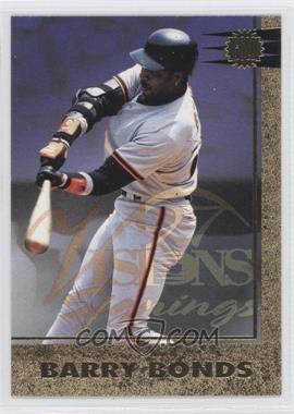 1997 Score Board Visions Signings - [Base] - Gold #1 - Barry Bonds