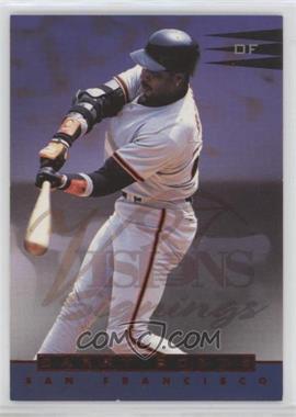 1997 Score Board Visions Signings - [Base] #1 - Barry Bonds [EX to NM]