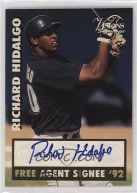 1997 Score Board Visions Signings - Signings #_RIHI - Richard Hidalgo