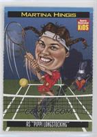 Halloween Costume - Martina Hingis as Pippi Longstocking