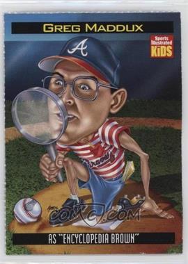 1998 Sports Illustrated for Kids Series 2 - [Base] #737 - Halloween Costume - Greg Maddux as "Encyclopedia Brown"