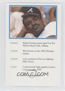 1999 A Question of Sport Game - [Base] #_EVHO - Evander Holyfield [EX to NM]