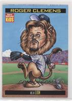 Halloween Costume - Roger Clemens as a Lion