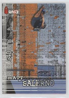2000 Press Pass Rage - [Base] - Lumiescent Foil #LH21 - Matt Salerno