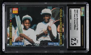 2000 Sports Illustrated for Kids Series 2 - [Base] #877 - Flashback - Venus And Serena Williams [CSG 2.5 Good+]