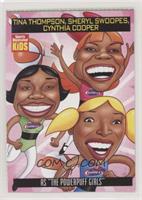 Halloween Costume - Tina Thompson, Sheryl Swoopes, Cynthia Cooper, Powerpuff Gi…