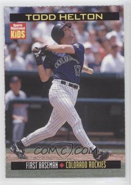 2000 Sports Illustrated for Kids Series 2 - [Base] #962 - Todd Helton