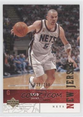 2002-03 Upper Deck UD Superstars - [Base] - Gold #143 - Jason Kidd /250