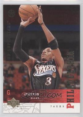 2002-03 Upper Deck UD Superstars - [Base] - Gold #187 - Allen Iverson /250