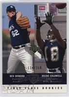 First Class Rookies - Ben Howard, Reche Caldwell #/250