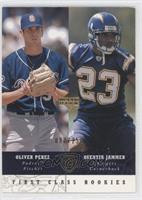 First Class Rookies - Oliver Perez, Quentin Jammer #/250