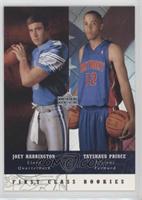 First Class Rookies - Joey Harrington, Tayshaun Prince