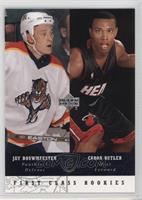 First Class Rookies - Jay Bouwmeester, Caron Butler