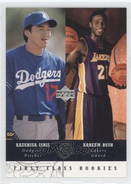 2002-03 Upper Deck UD Superstars - [Base] #275 - First Class Rookies - Kazuhisa Ishii, Kareem Rush