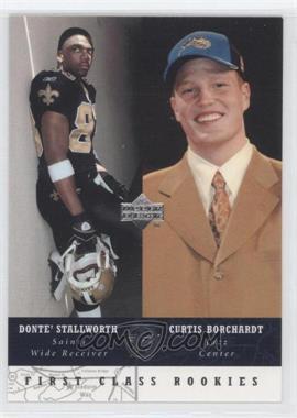 2002-03 Upper Deck UD Superstars - [Base] #280 - First Class Rookies - Donte' Stallworth, Curtis Borchardt