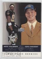 First Class Rookies - Donte' Stallworth, Curtis Borchardt [Noted]