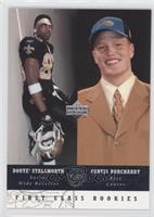 First Class Rookies - Donte' Stallworth, Curtis Borchardt