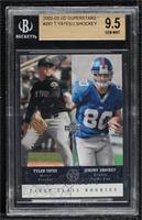 First Class Rookies - Jeremy Shockey, Tyler Yates [BGS 9.5 GEM M…