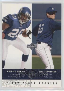 2002-03 Upper Deck UD Superstars - [Base] #290 - First Class Rookies - Maurice Morris, Matt Thornton