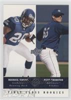 First Class Rookies - Maurice Morris, Matt Thornton