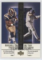 Marshall Faulk, Tony Gwynn [EX to NM]