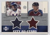 Brian Griese, Joe Sakic [EX to NM]