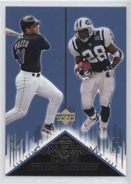 2002-03 Upper Deck UD Superstars - Keys to the City #K7 - Mike Piazza, Curtis Martin