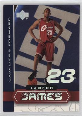 2002-03 Upper Deck UD Superstars - Lebron James #LBJ-4 - LeBron James