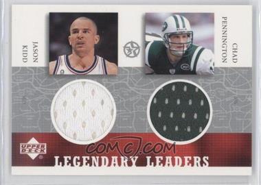 2002-03 Upper Deck UD Superstars - Legendary Leaders Dual #JK/CP-L - Jason Kidd, Chad Pennington