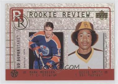 2002-03 Upper Deck UD Superstars - Rookie Review #R1 - Mark Messier, Ozzie Smith