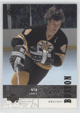 2002-03 Upper Deck UD Superstars - Spokesmen - Black #UD27 - Bobby Orr /250