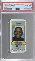 Blue Sky Variation - LeBron James [PSA 8 NM‑MT]