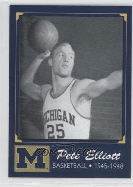 2003-07 TK Legacy Michigan Wolverines - [Base] #BB8 - Pete Elliott