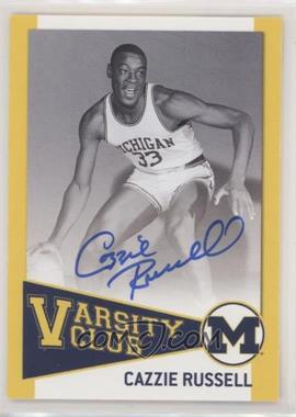 2003-07 TK Legacy Michigan Wolverines - Varsity Club Autographs #VC1 - Cazzie Russell