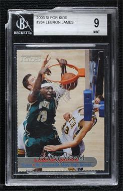 2003 Sports Illustrated for Kids Series 3 - [Base] #264 - LeBron James [BGS 9 MINT]