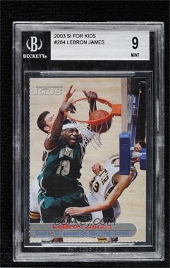 2003 Sports Illustrated for Kids Series 3 - [Base] #264 - LeBron James [BGS 9 MINT]