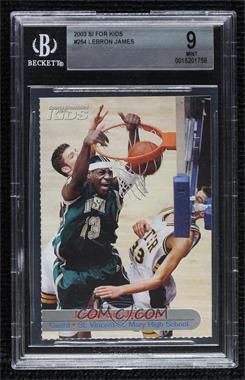 2003 Sports Illustrated for Kids Series 3 - [Base] #264 - LeBron James [BGS 9 MINT]